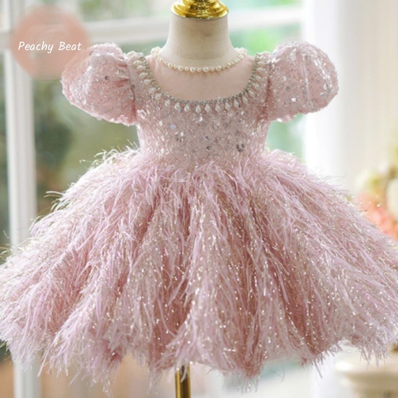Baby Clothing Discount - Moda neonata principessa paillettes abito di