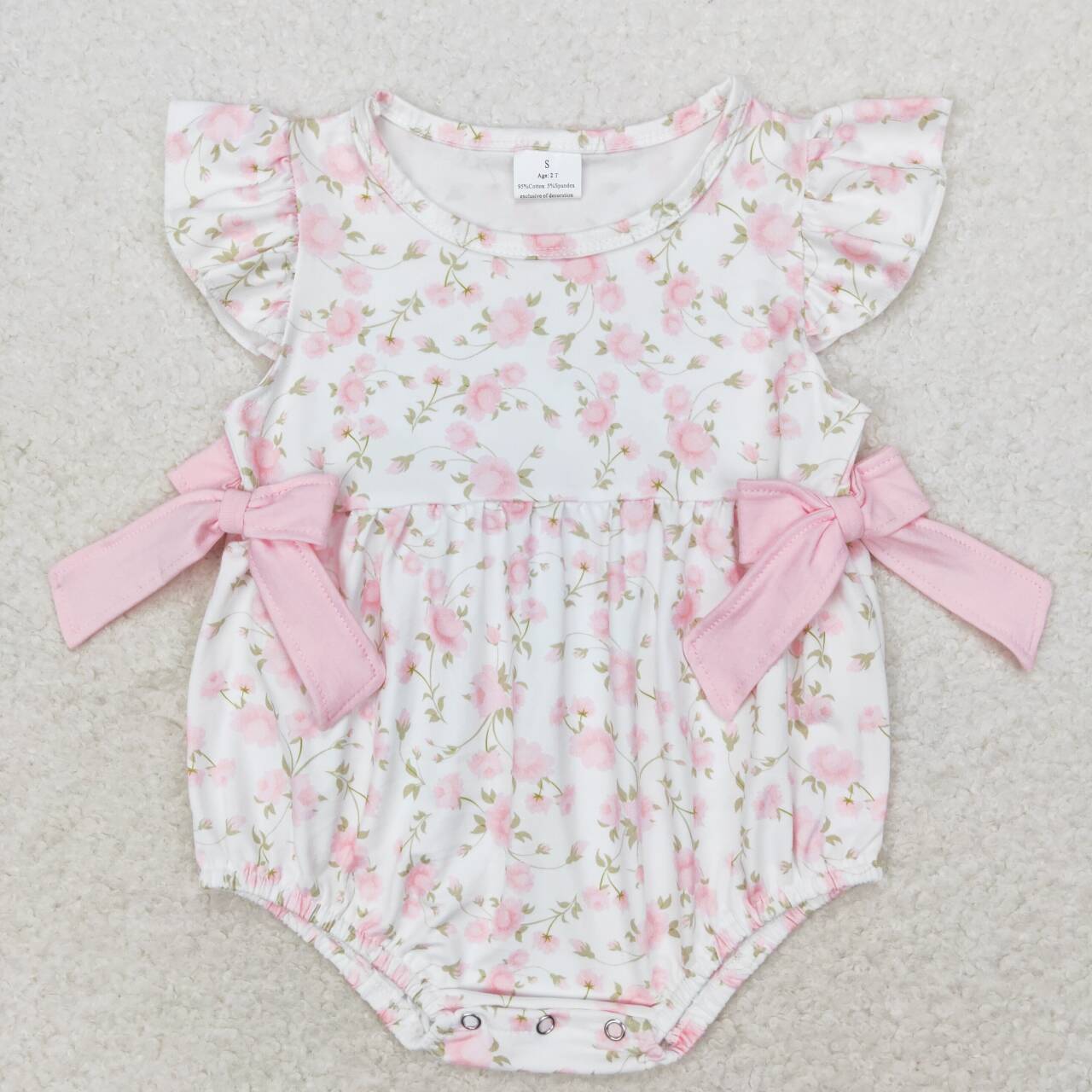 Baby Clothing Sale - Neonate rosa pagliaccetti floreali abbigliamento neonato