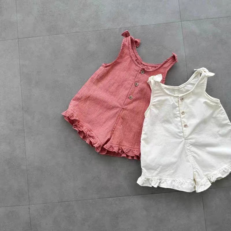 Baby Clothing Discount - Tutina estiva HY2831 per bambina con