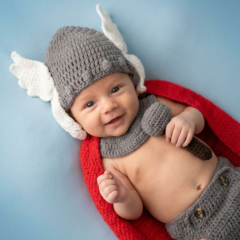 Baby Clothing Boy - Accessori per Fotografia Neonati, Costume da