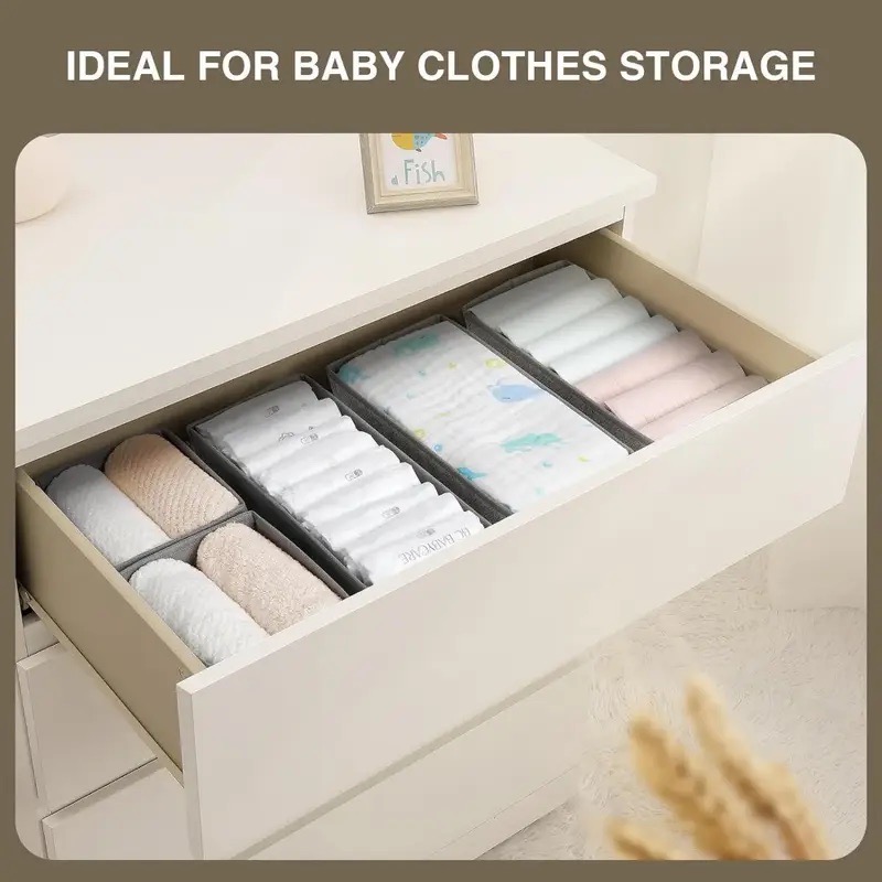 Set di 4 Organizzatori Pieghev - Baby Clothes Organiser recensione e prezzo