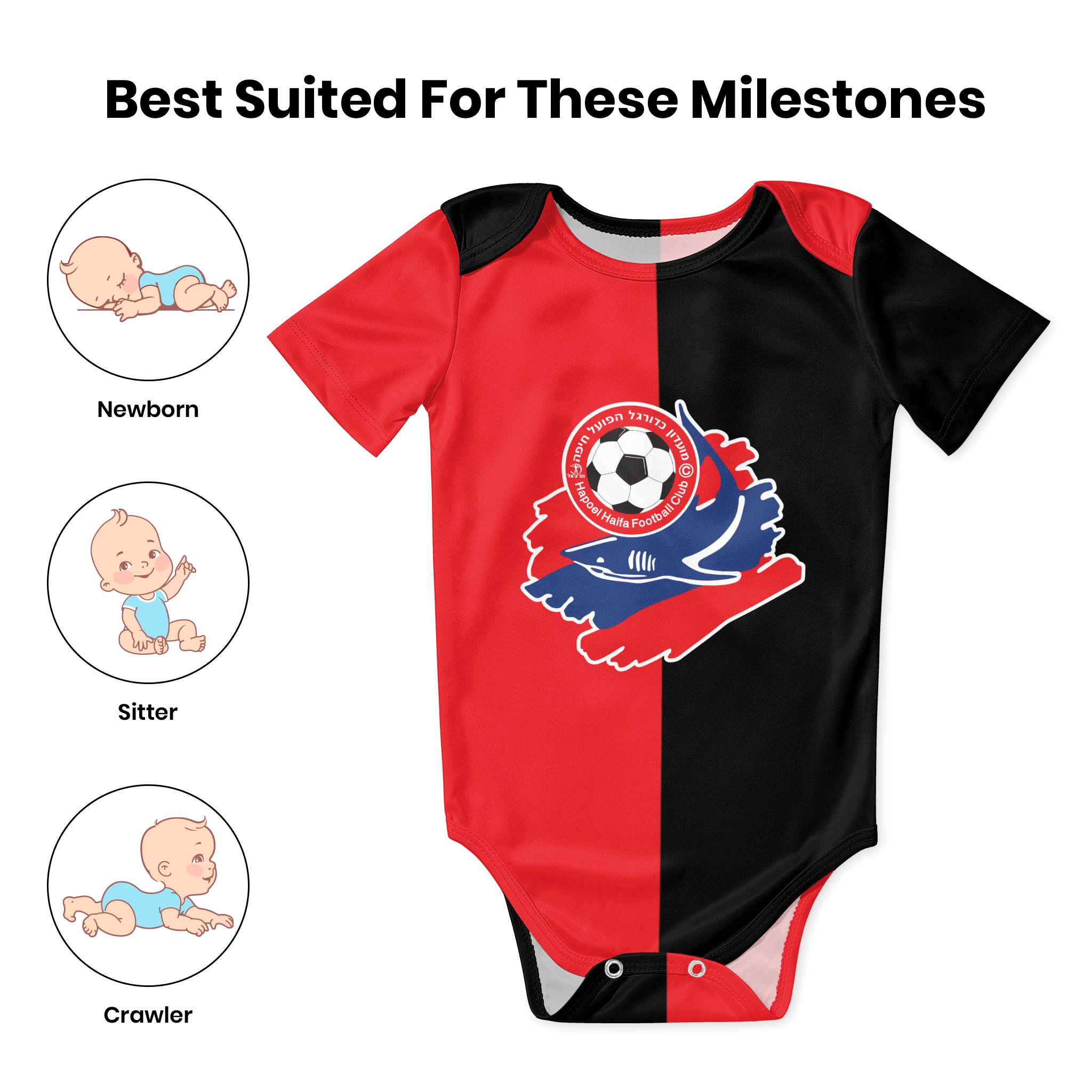 Hapoel Haifa Baby body camicia - Baby Clothing Boy recensione e prezzo