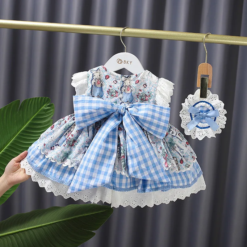Abito estivo in pizzo pasquale - Baby Clothing Easter recensione e prezzo