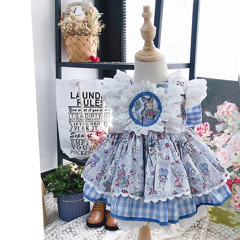 Abito estivo in pizzo pasquale - Baby Clothing Easter recensione e prezzo